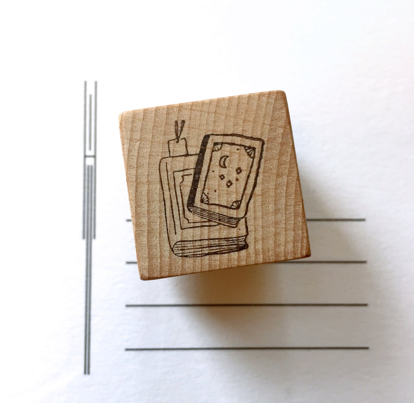 msbulat - Story Book rubber stamp [Pre-loved]