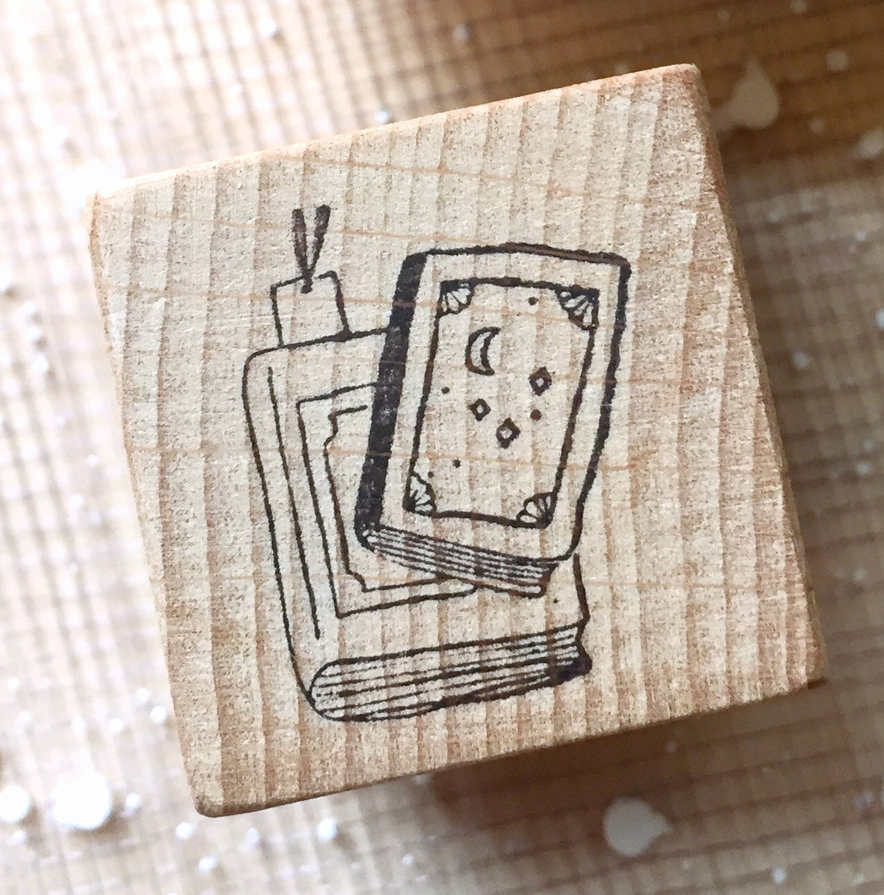 msbulat - Story Book rubber stamp [Pre-loved]