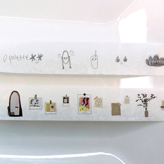 p.palette - Studio Story slim washi tape SAMPLES