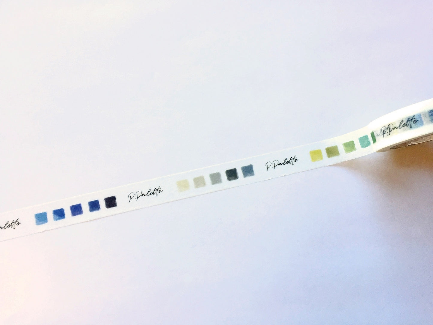 p.palette - color palettes slim washi tape SAMPLES