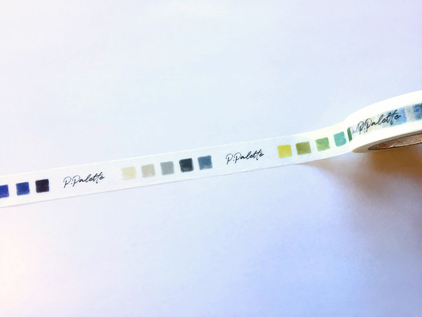 p.palette - color palettes slim washi tape SAMPLES