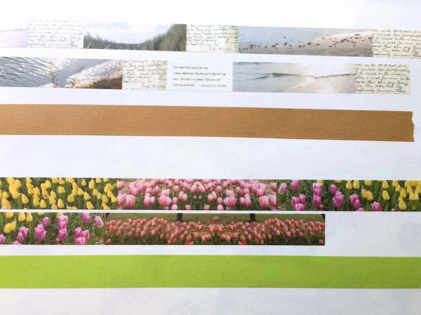 p.palette - Vintage washi tape SAMPLES