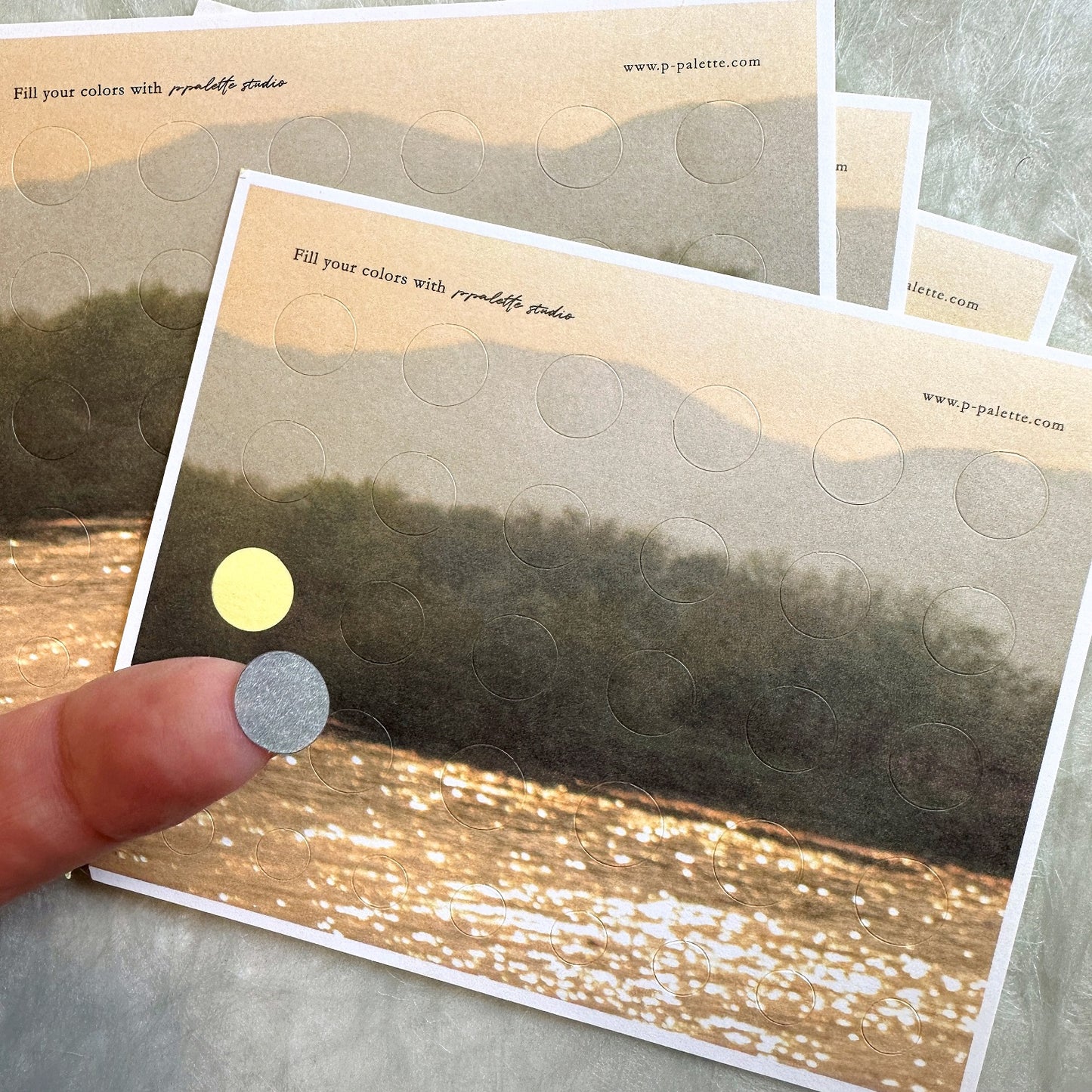 p.palette - art stickers SAMPLES