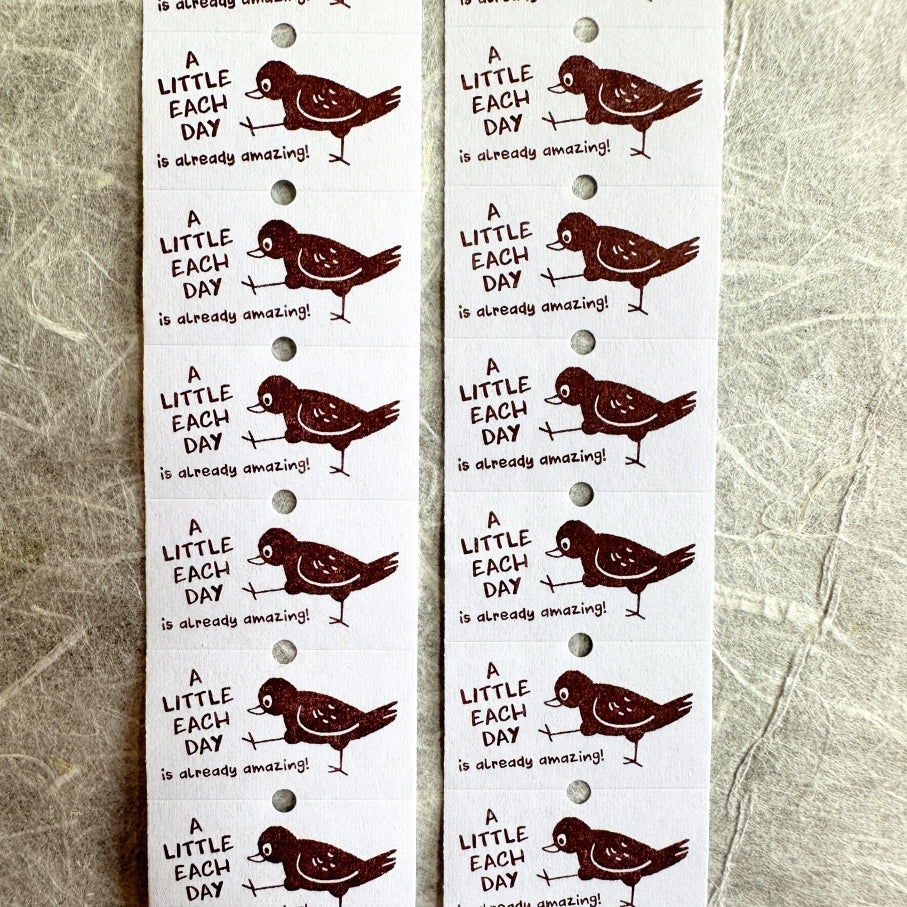 wwiinngg - Label Your Mood label sticker roll SAMPLES