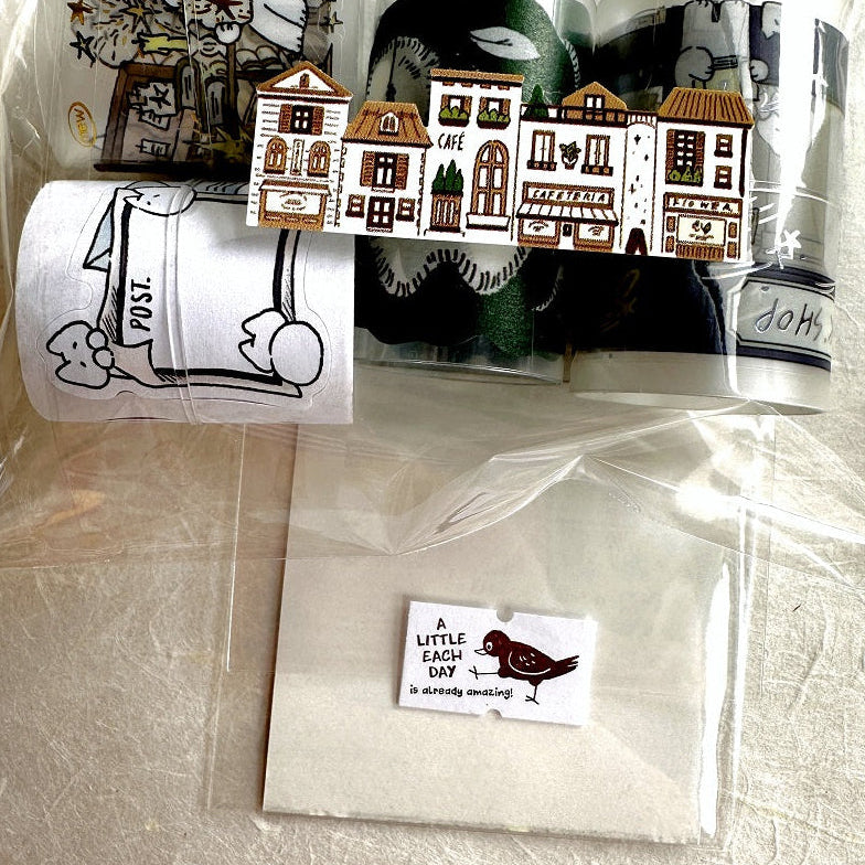 wwiinngg - Label Your Mood label sticker roll SAMPLES